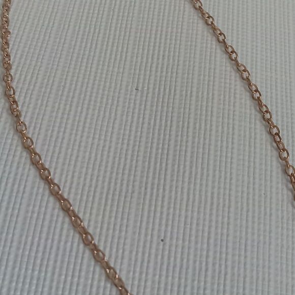 Gold Toned Lightweight Snake Shaped Pendant Dainty Adjustable Fashion Necklace - Picture 6 of 8